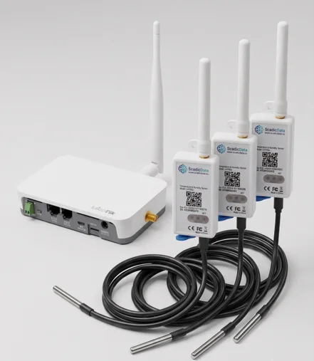 Commercial fridge monitoring kit